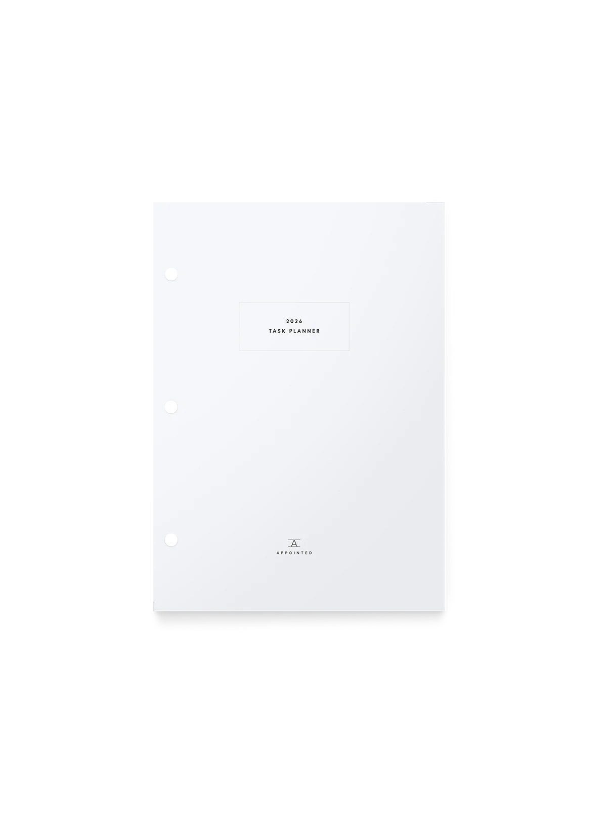 2026 Compact Binder Planner Insert