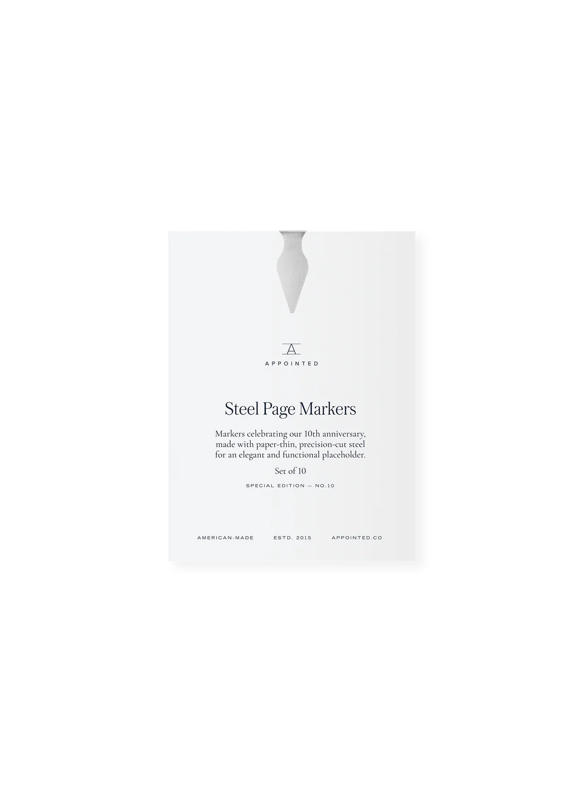 Steel Page Markers